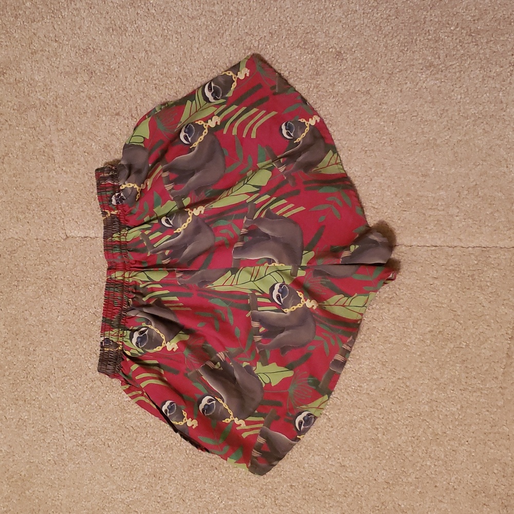 BOA Men's Slothster Print Elite Print Running Shorts - Picture 2 of 14